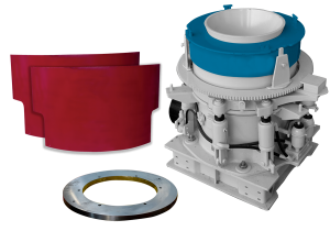 Impact crushers and jaw crushers mechanical parts