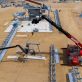 Installation of a fixed quarry installation by HMS teams